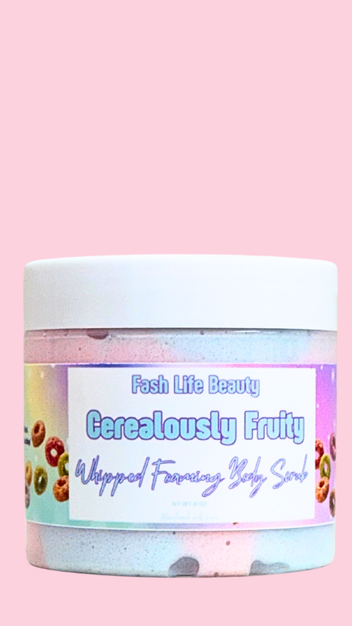 Cerealously Fruity foaming Sugar Scrub