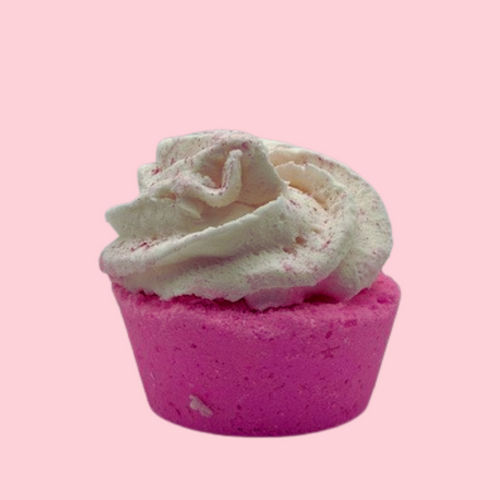 Pink Cupcake bath bomb